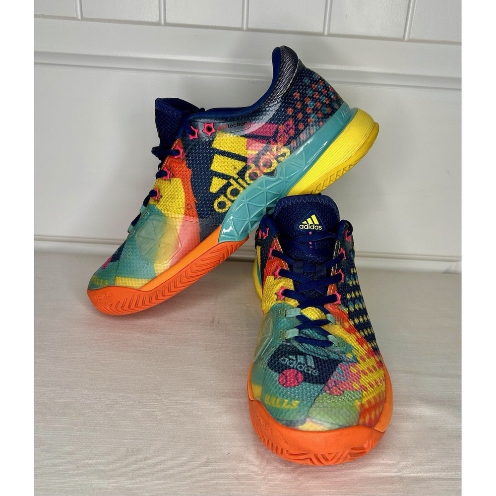 Adidas Barricade Tennis Shoes Men's 8 POP ART 2017 Limited Edition